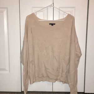 distressed sweater XXL AE